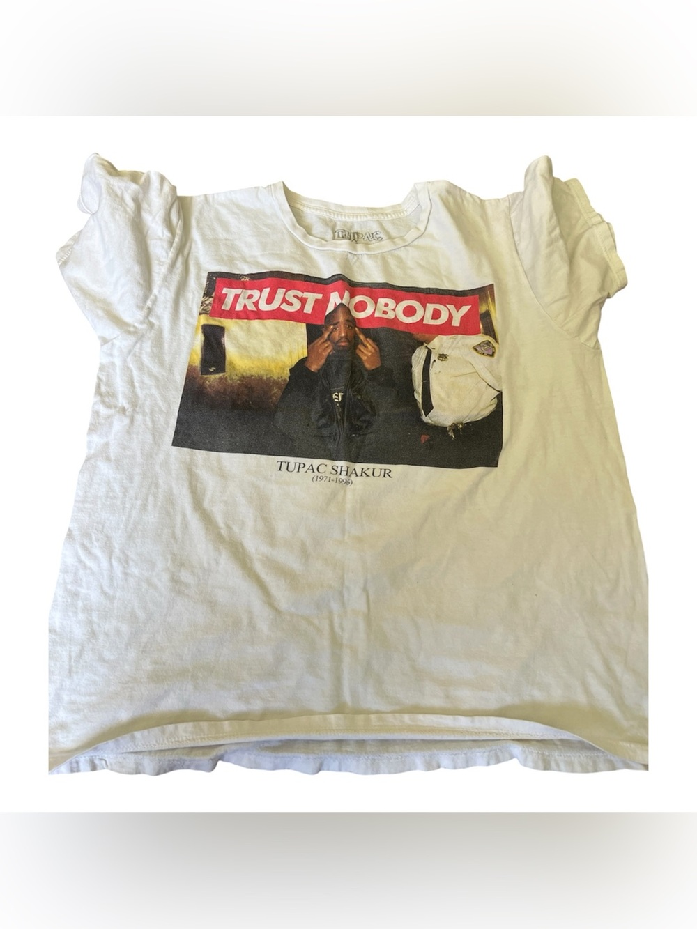 Tupac 2pac Trust Nobody Shirt 2012 XL